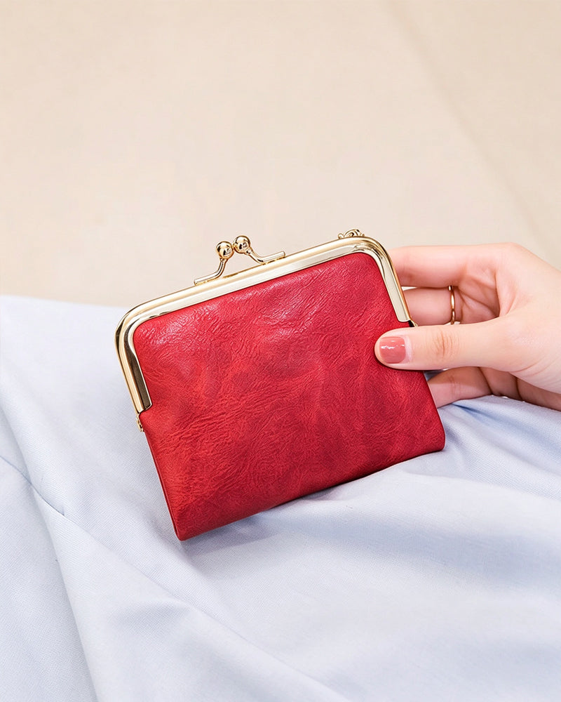 Mini Fashion Ladies Square Short Wallet