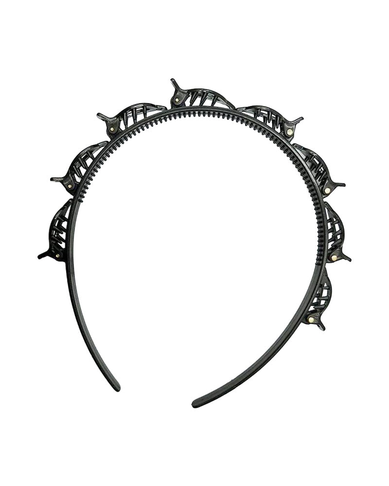 Double Bangs Hairstyle Hairpin