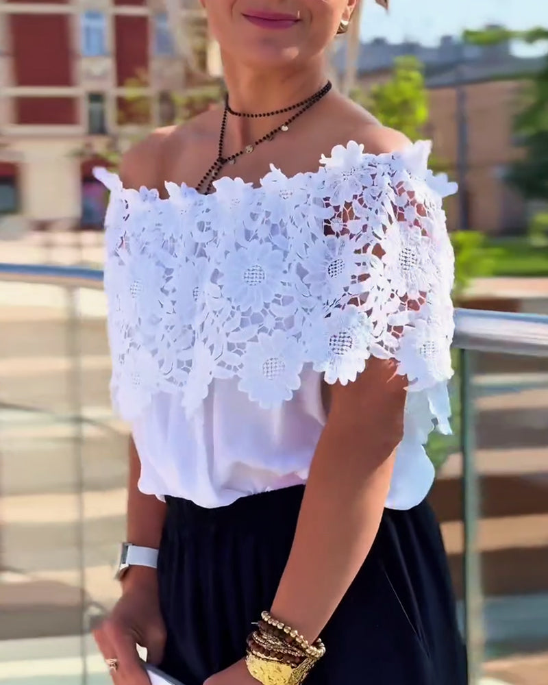 Lace Fashion Design Blouse