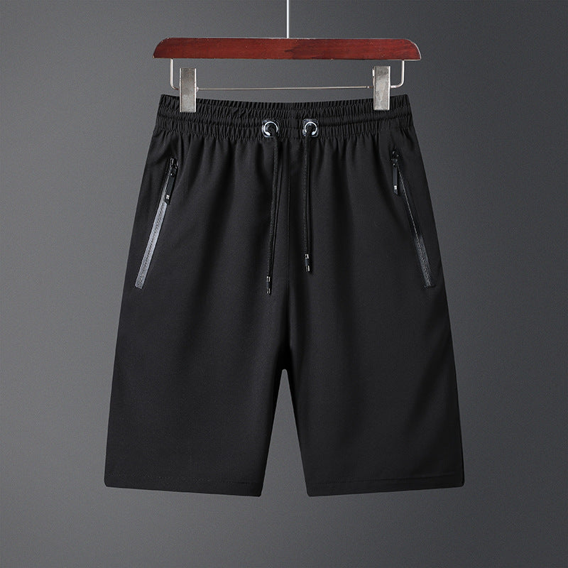 Unisex Ice Silk Stretch Quick-Dry Shorts