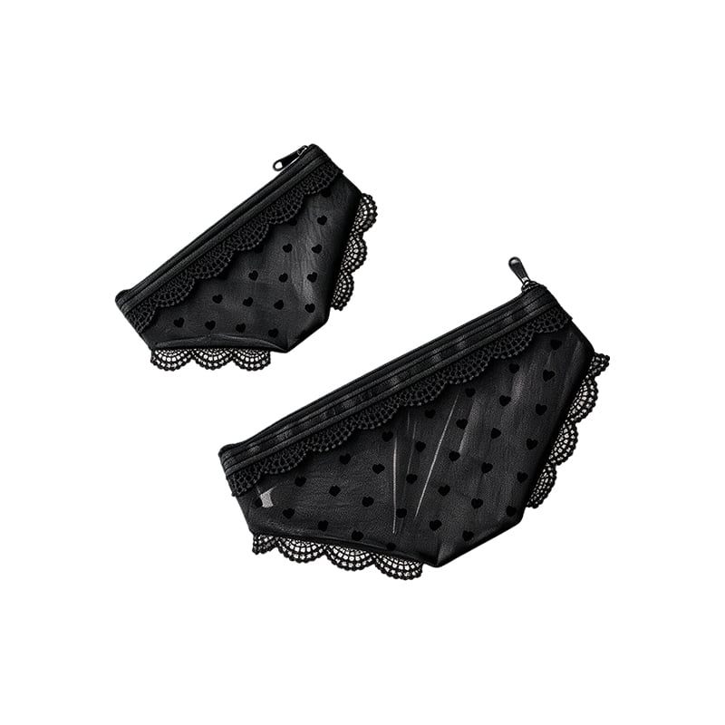 Heart-Shaped Triangular Bag