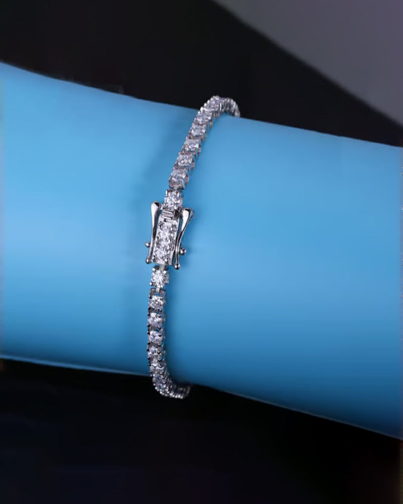 Sparkling Moissanite Bracelet