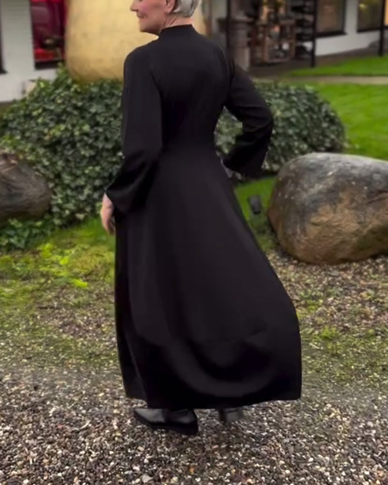 Elegant And Stylish V-Neck Dress