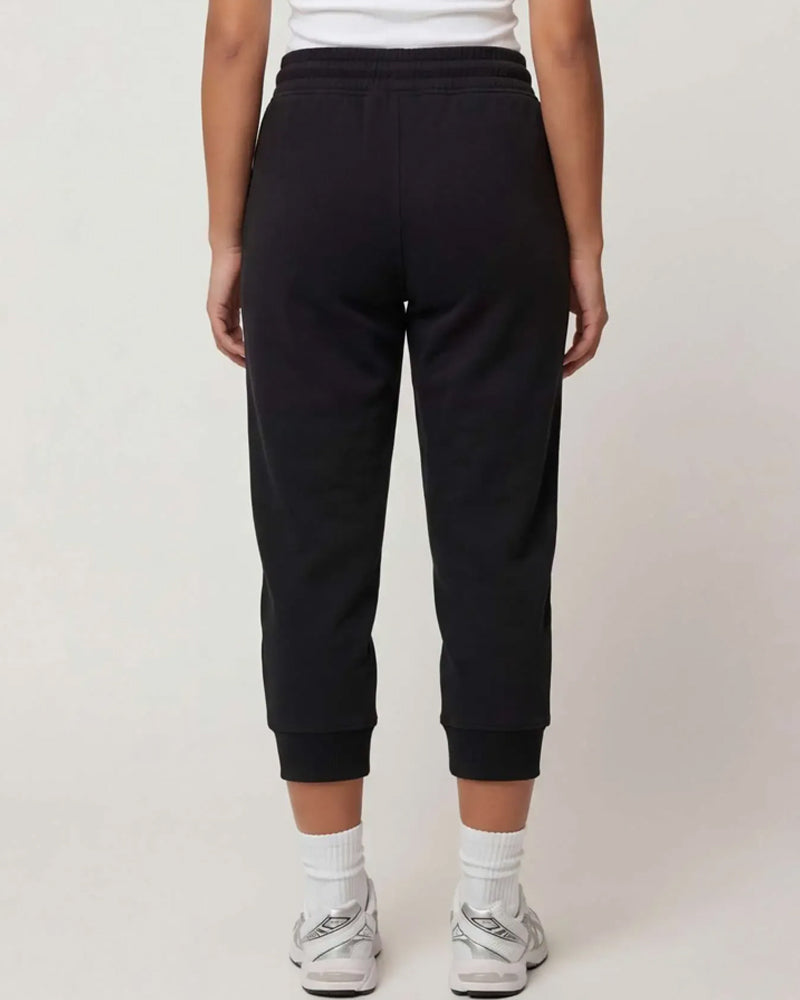 Elastic Waist Cropped Jogger Sweatpant