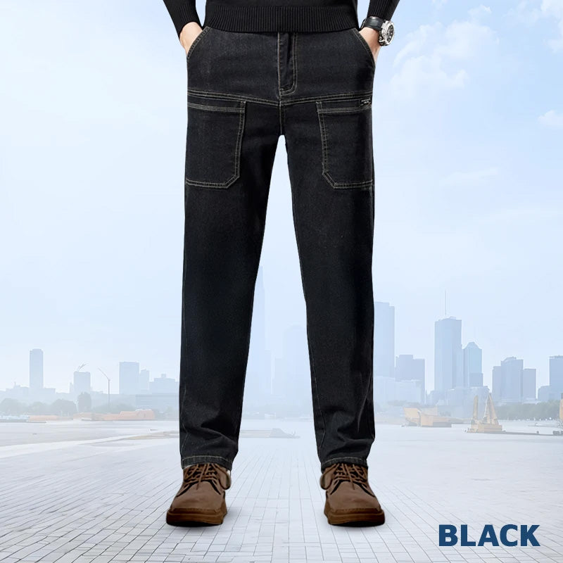 Comfortable Multi-Pocket High Durable Cargo Jeans