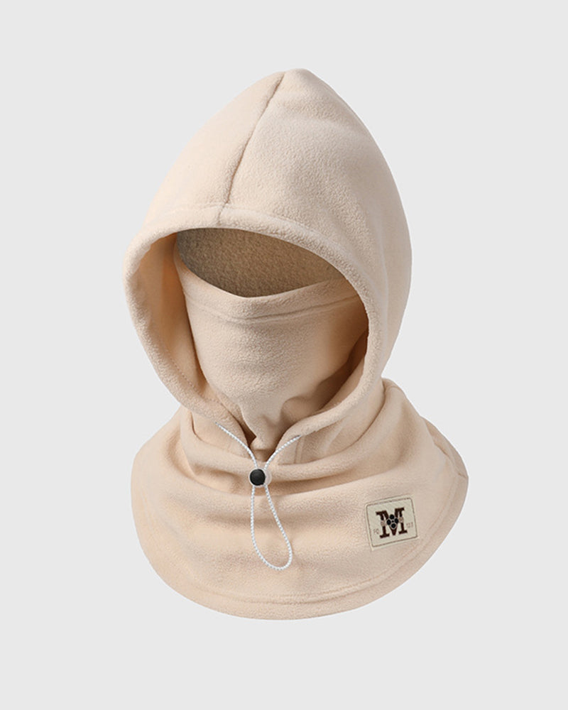 Fleece Double Layer Integrated Hat