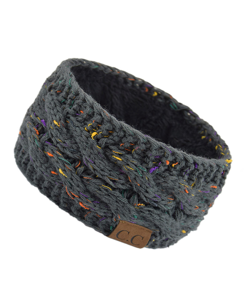 Fleece Knit Headband for Autumn and Winter