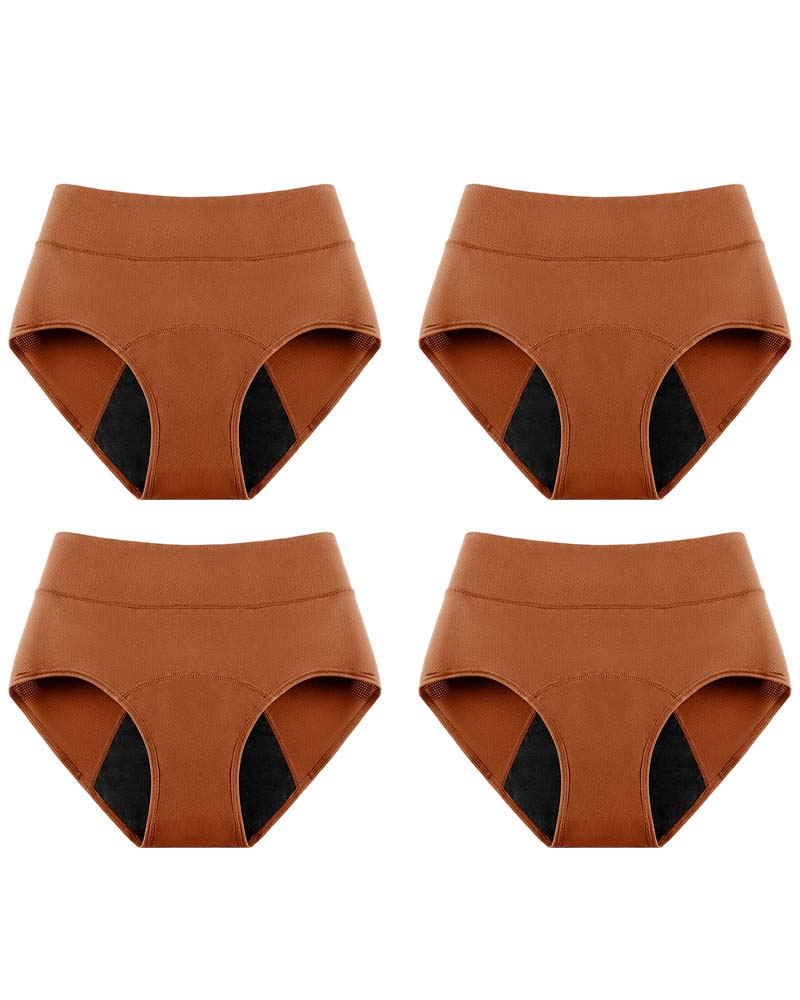 Leakproof High Waisted Underwear Sets