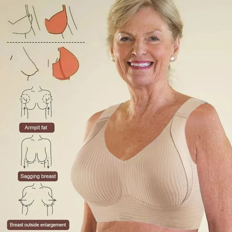 Aumora🔥Wire-free push-up bra 👍 No more sagging breasts