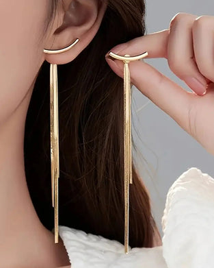 Tassel Thread Earrings