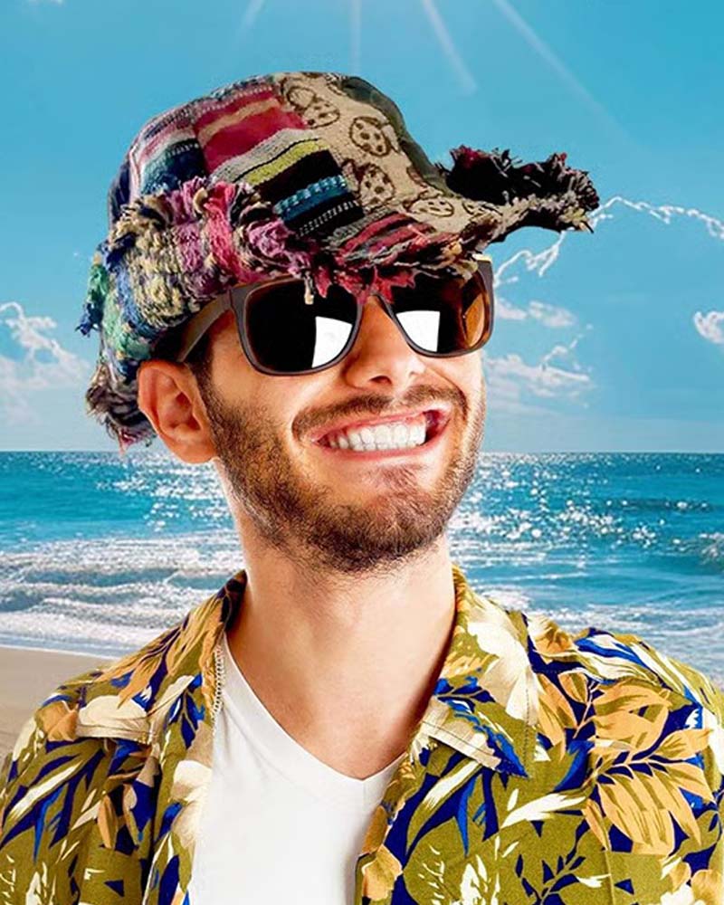 Patchwork Colorful Bucket Hat