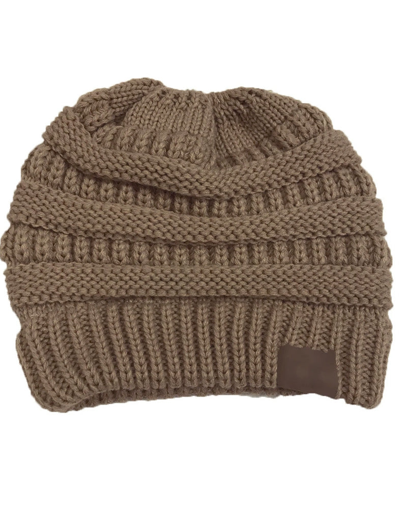 Chic & Cozy Cable Knit Hat for Fall and Winter