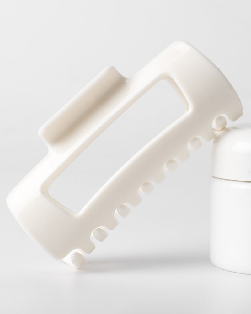 Soft Silicone Hair Claw, Rear Head Guard, Hair Clip