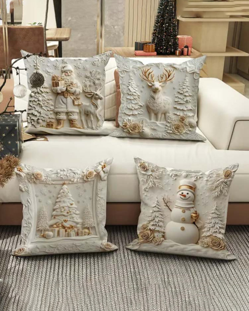 Elegant Christmas Decorative Pillowcases