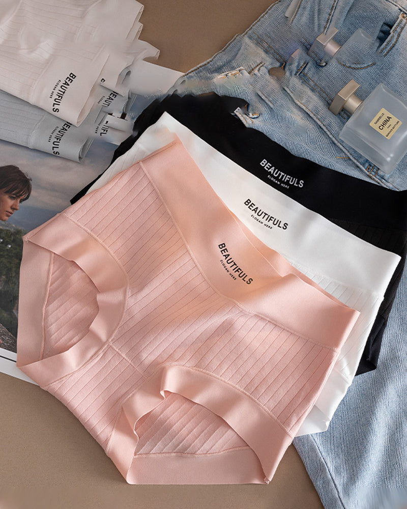 Culotte Coton Longues Fibres Taille Haute