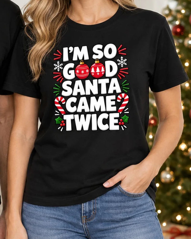 I'm Santa Christmas Couples Graphic Tee