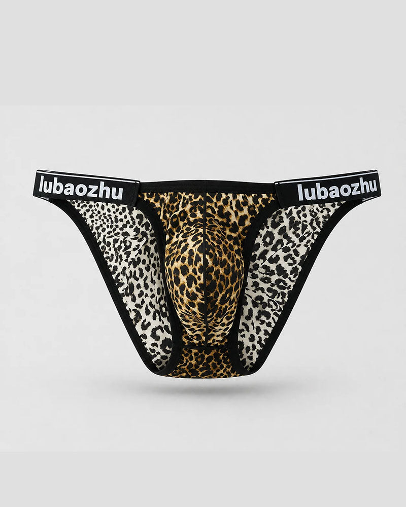 Men's Leopard-print Thong