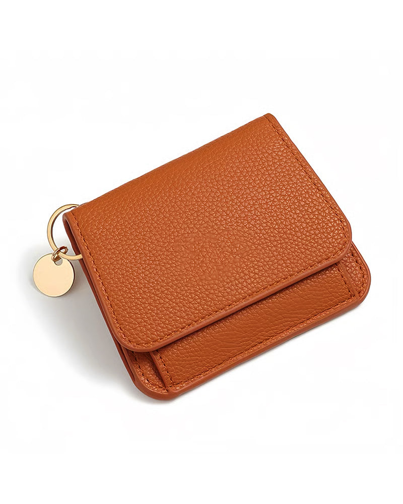 Women's Elegant Minimalist Short Slim Wallet