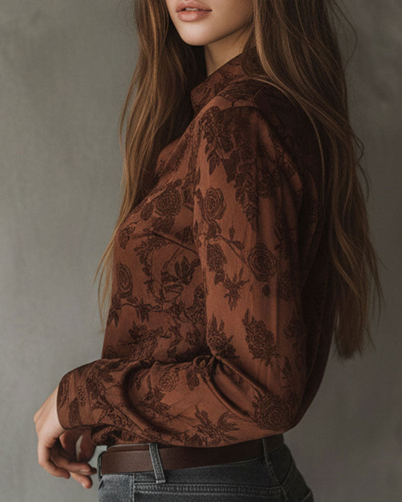 Retro Floral Shirt
