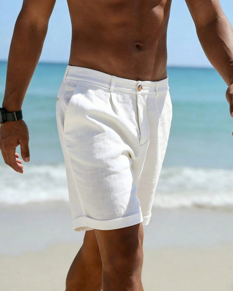 Men's Casual Solid Color Shorts