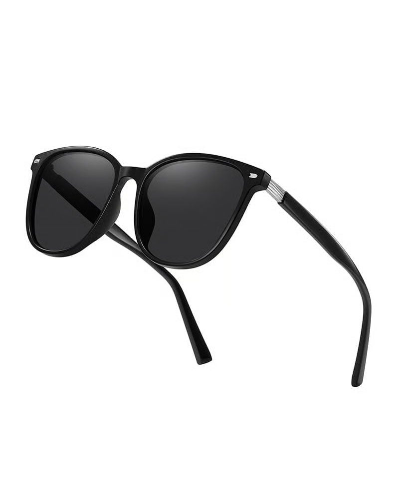 Large-Frame Polarized Sunglasses
