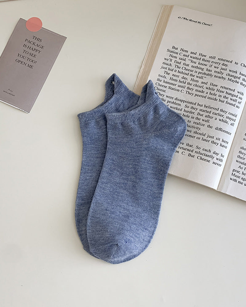 💖 Cute Face Ankle Socks – Bring Joy to Your Every Step