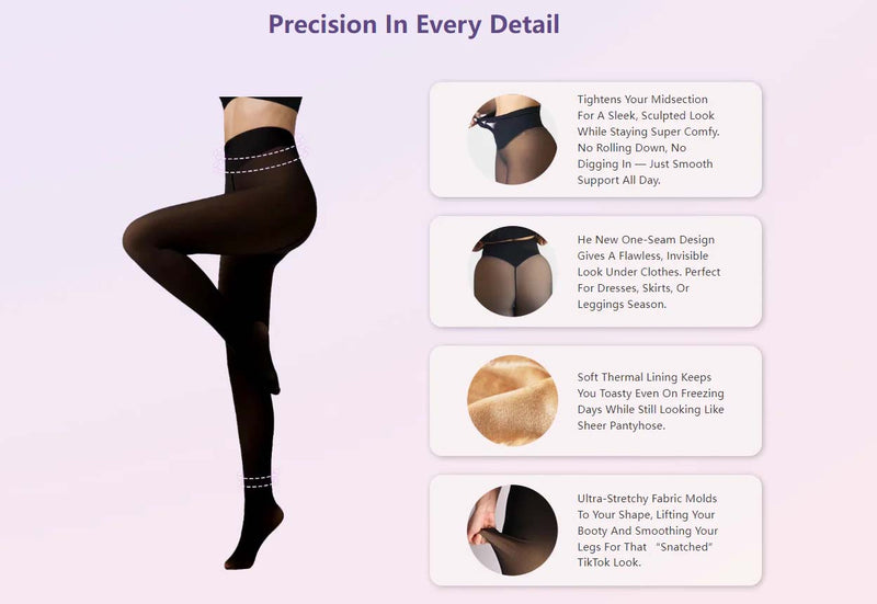 One-Seam Shaping Fleece Leggings