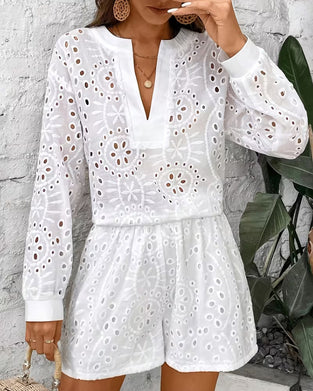 A Cut-Out Street Style Coord Set