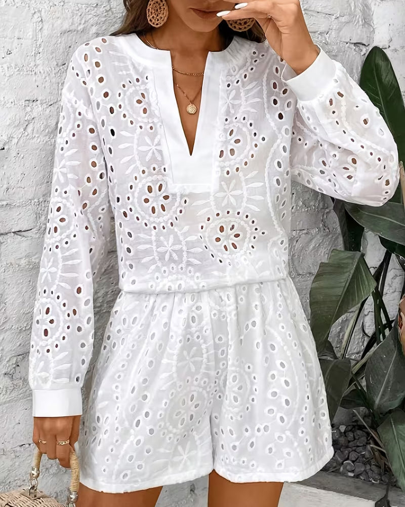 A Cut-Out Street Style Coord Set