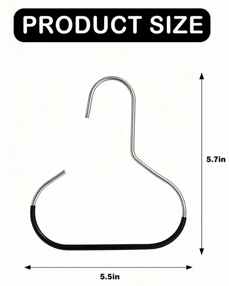 Organizer Durable Stainless Steel Hangers With Reinforced Edges For Long Term Use