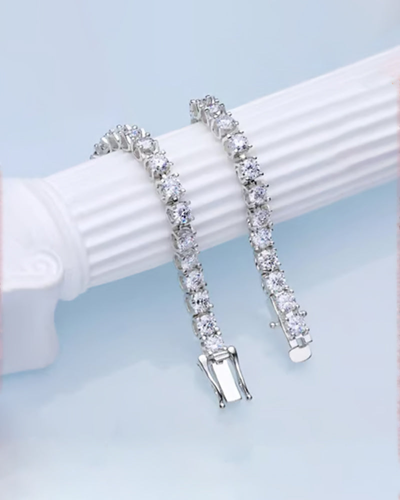Sparkling Moissanite Bracelet
