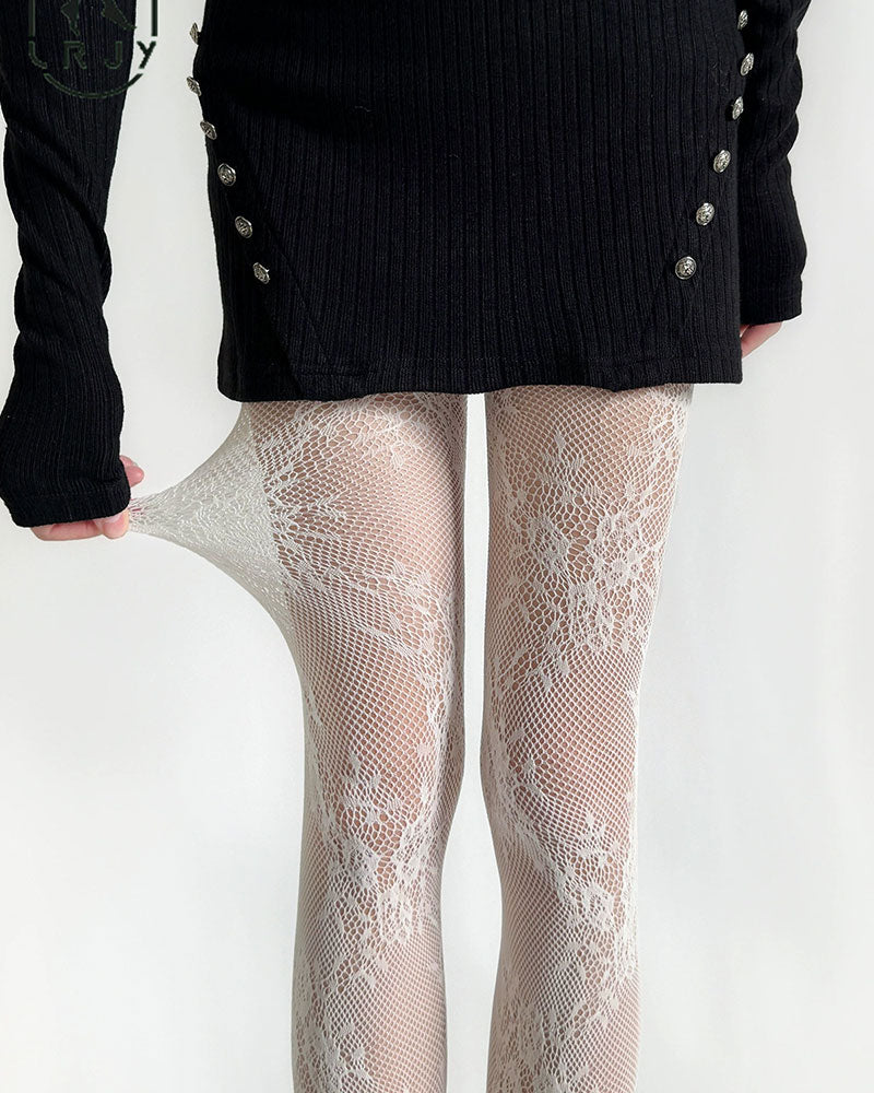 New Sexy Floral Slimming Stockings