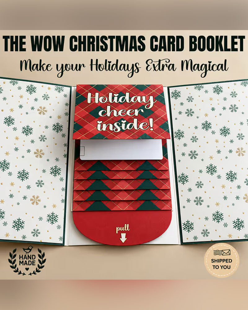Waterfall Christmas Gift Card Booklet
