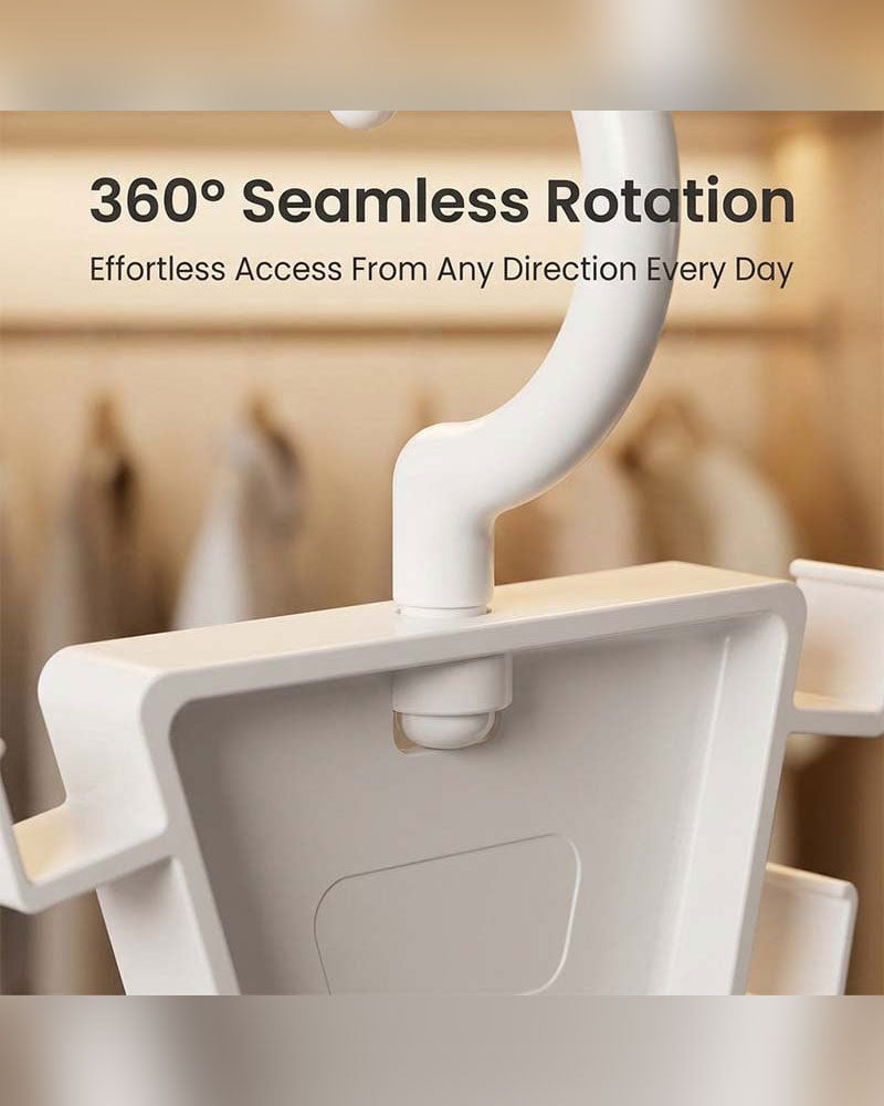 Rotating V-Shaped Accessory Hanger