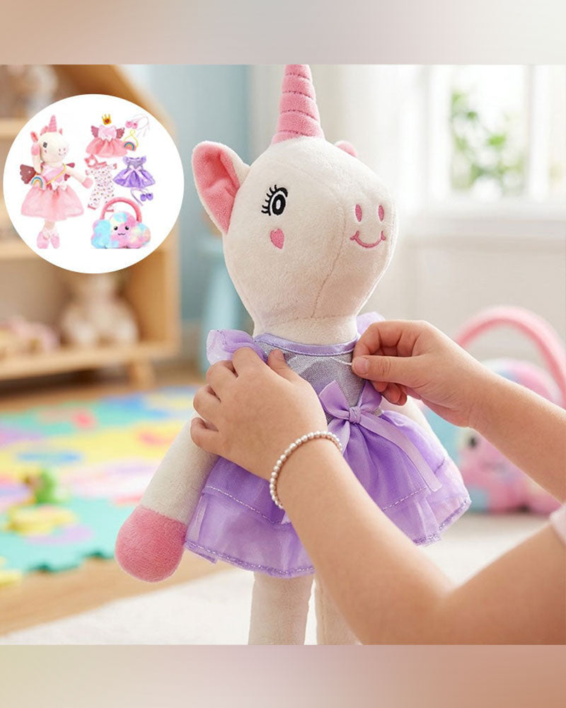 Ballerina Unicorn Plush Toy