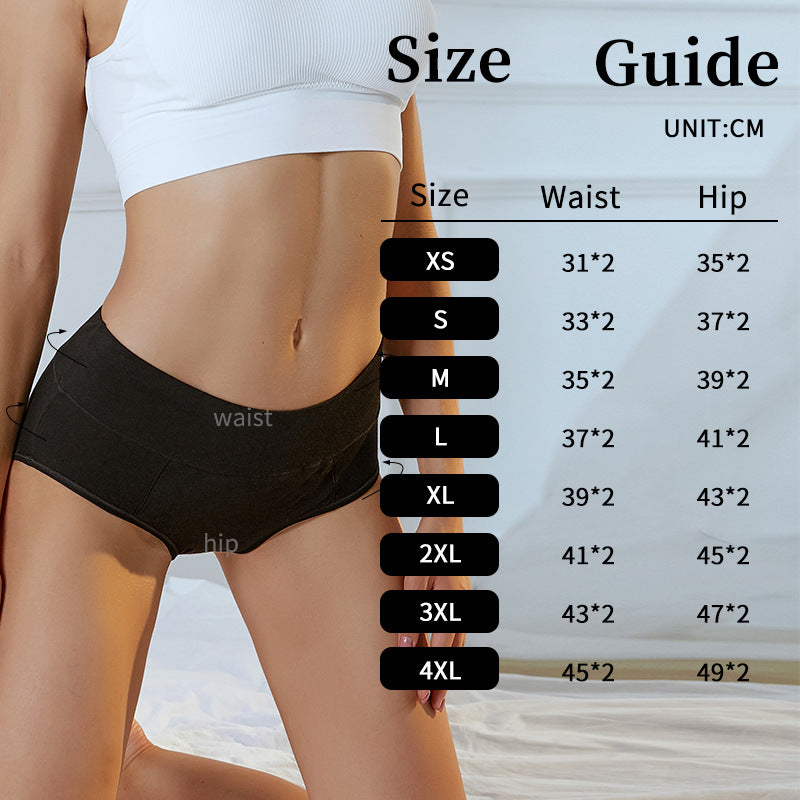 High Waisted Heavy Flow Period Leak-Proof Panties
