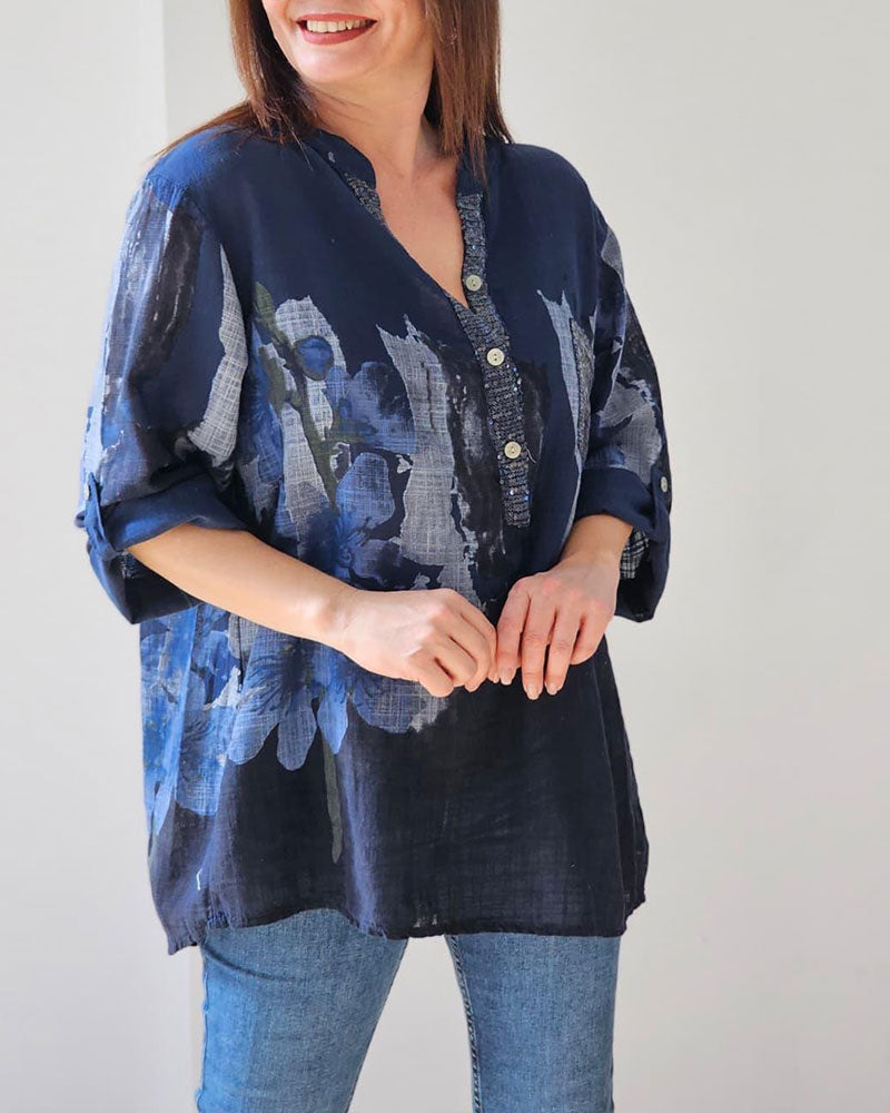 Fashion Ink Floral Shirt