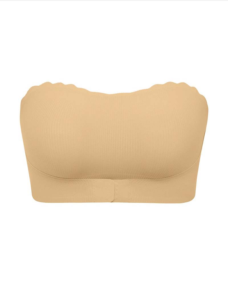 Women's Wave-Edge Strapless Lingerie