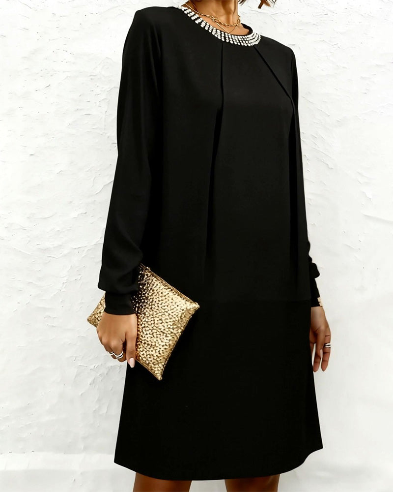 Fashionable And Elegant Long Sleeve Dress