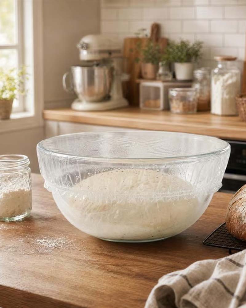 Reusable Elastic Plastic Bowl Covers