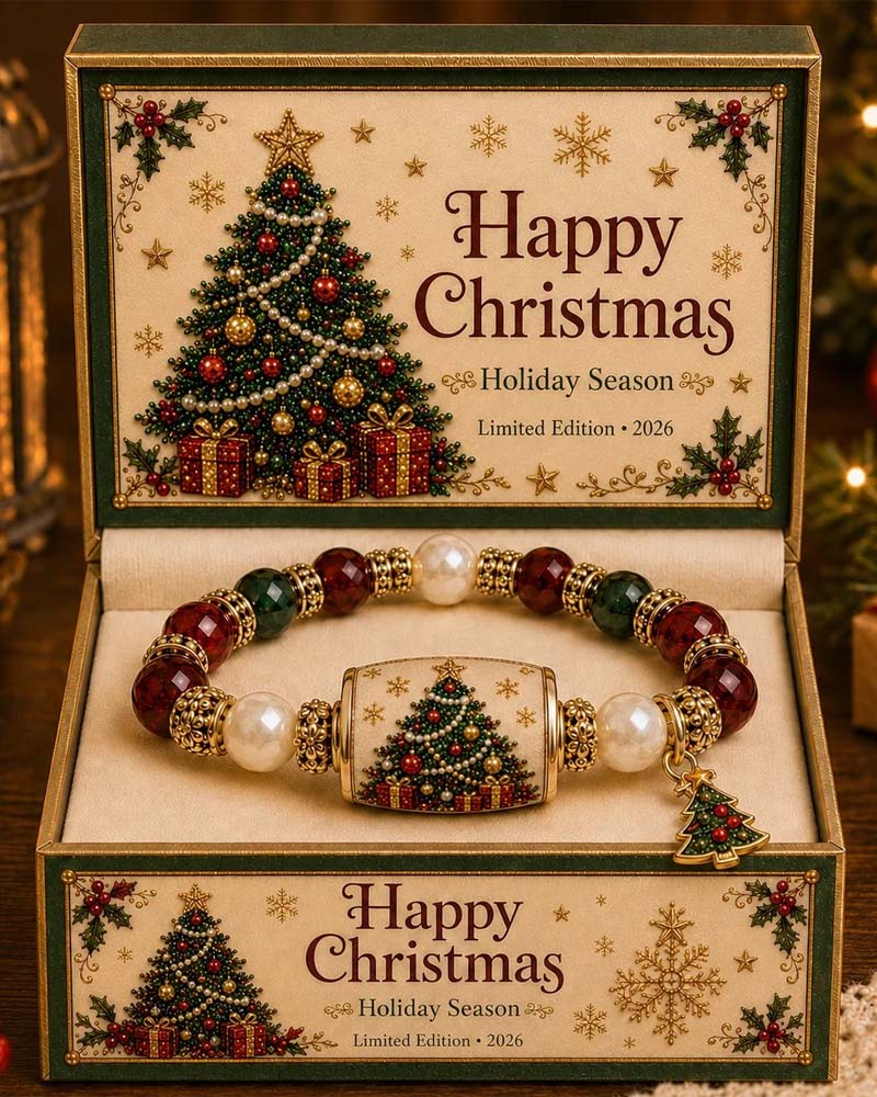 💥 Last Day 49% OFF – 🎄 Christmas Magic Collection Bracelet — Limited Edition