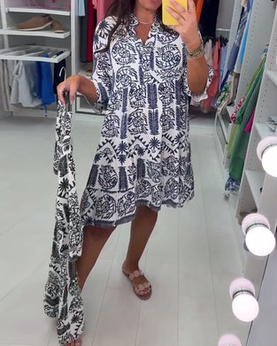 Fashion Street Print Dress