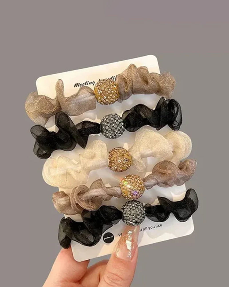Elegant Rhinestone Mesh Hairbands💎🎀