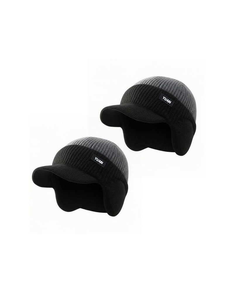 Winter Windproof Thermal Cap with Visor