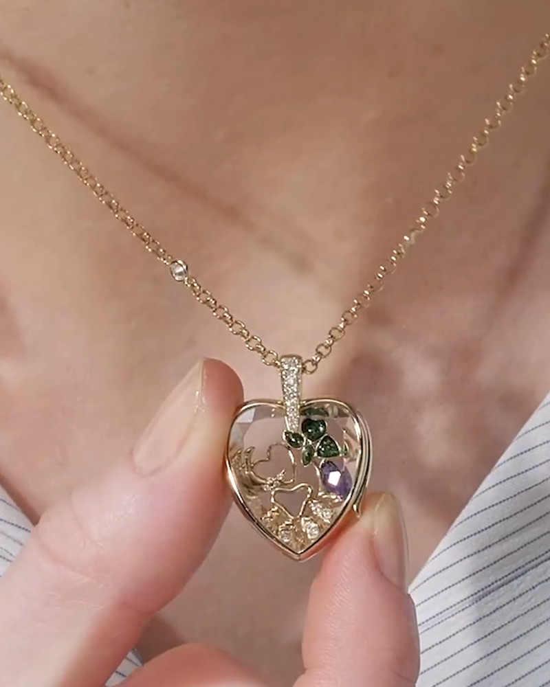 Personalized Photo Box Pendant And Necklace