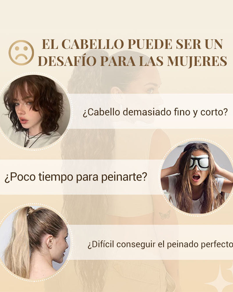 Long Voluminous And Curly Hair Extension