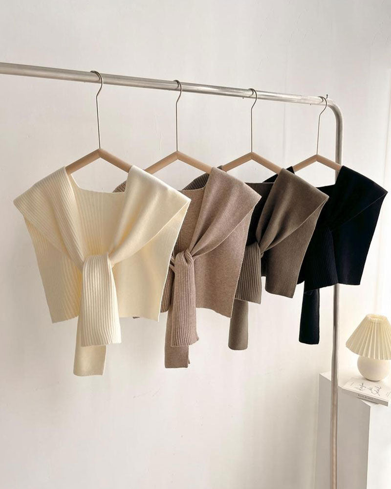 Casual Versatile Solid Color Shawl Scarf For Women