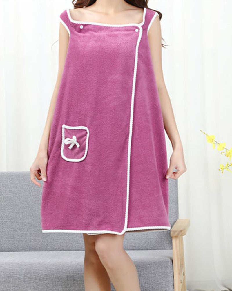 Women's Coral Fleece Bathrobe