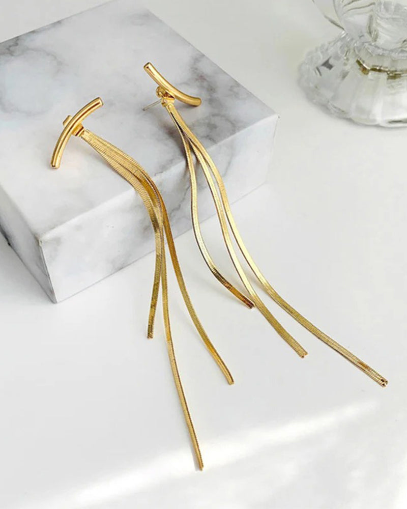 Tassel Thread Earrings