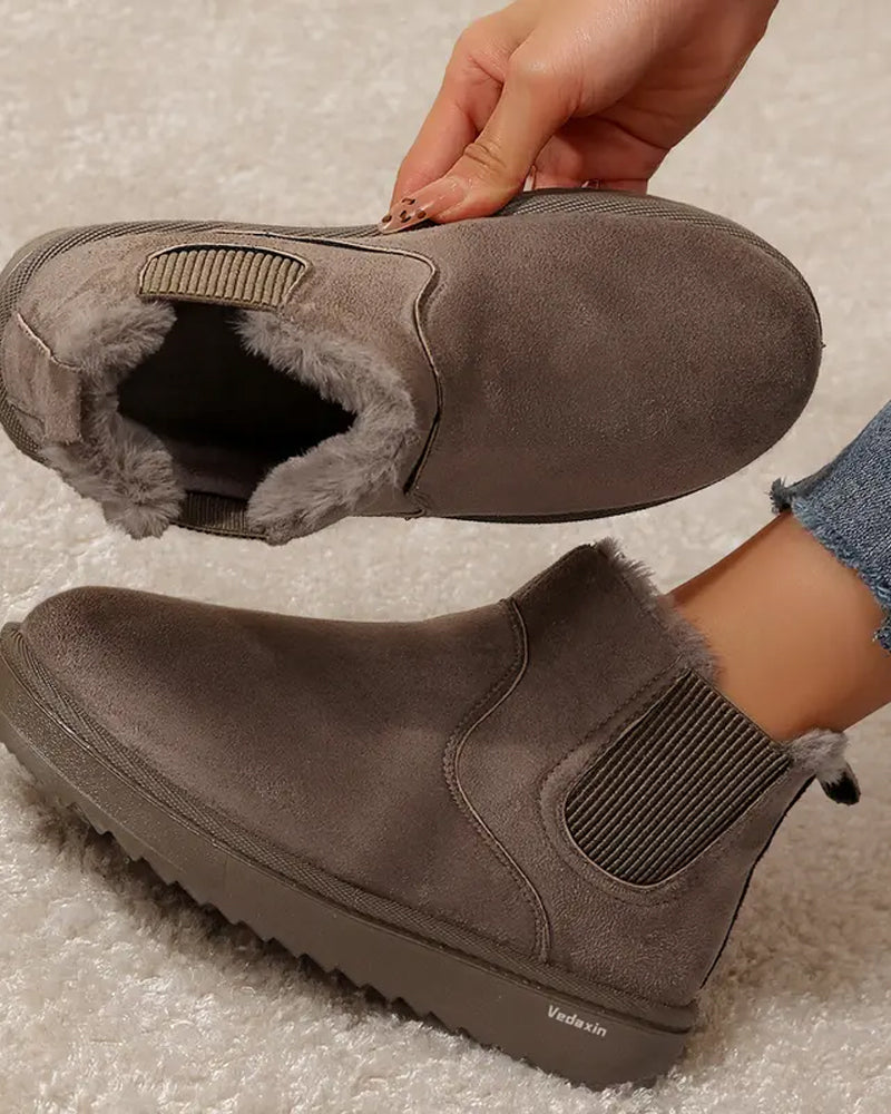 Women's Thick Soled Winter Snow Boots